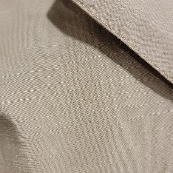 French Connection Tan Button-Up Dress - Picture 2 of 9